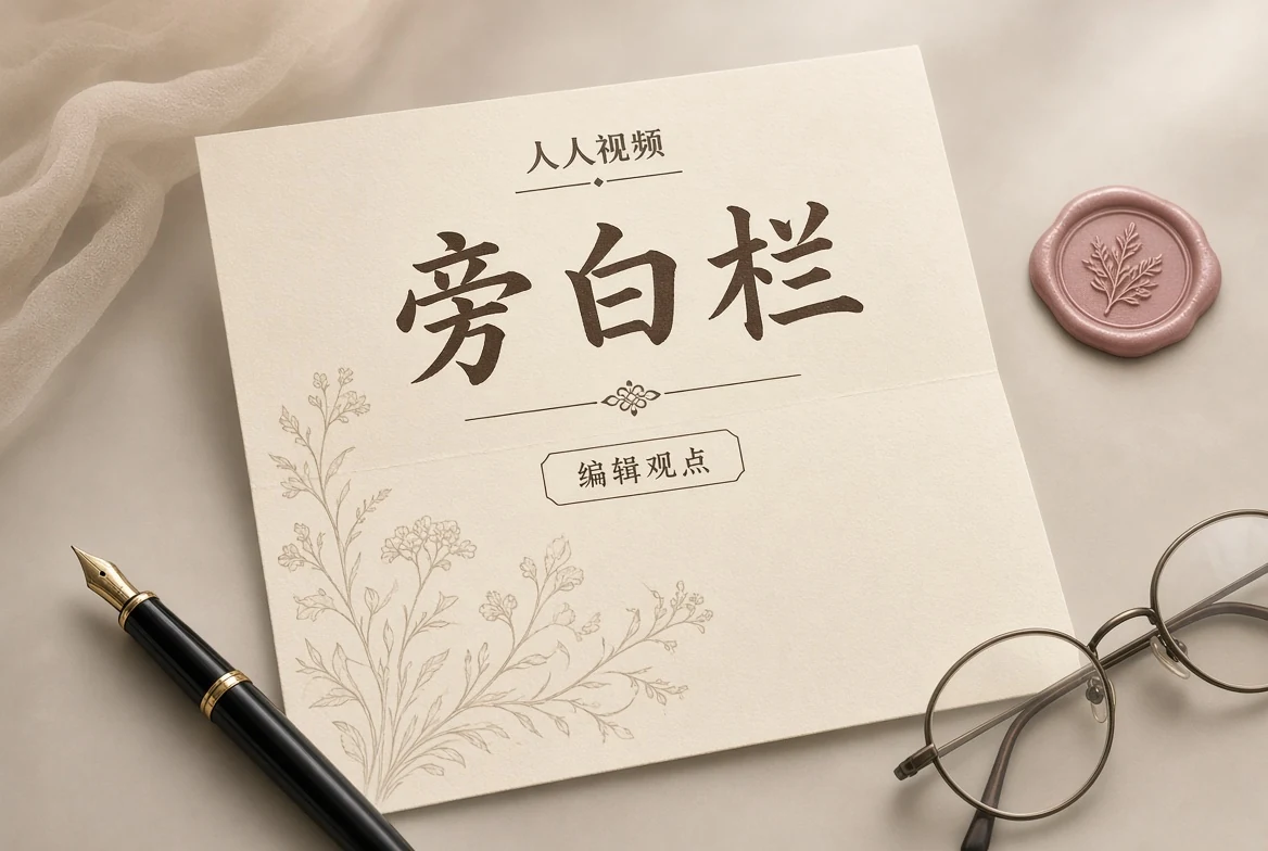 旁白栏：把编辑观点写在事实之后，也把边界写清楚